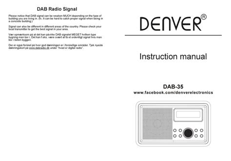 dab signal meter pdf manual